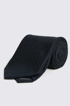 Italian Navy Grenadine Tie
