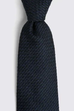 Italian Navy Grenadine Tie