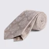 Italian Oatmeal Paisley Tie