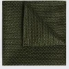 Italian Olive Grenadine Pocket Square