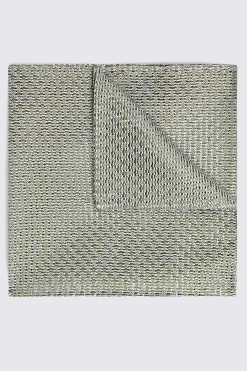 Italian Sage Grenadine Pocket Square