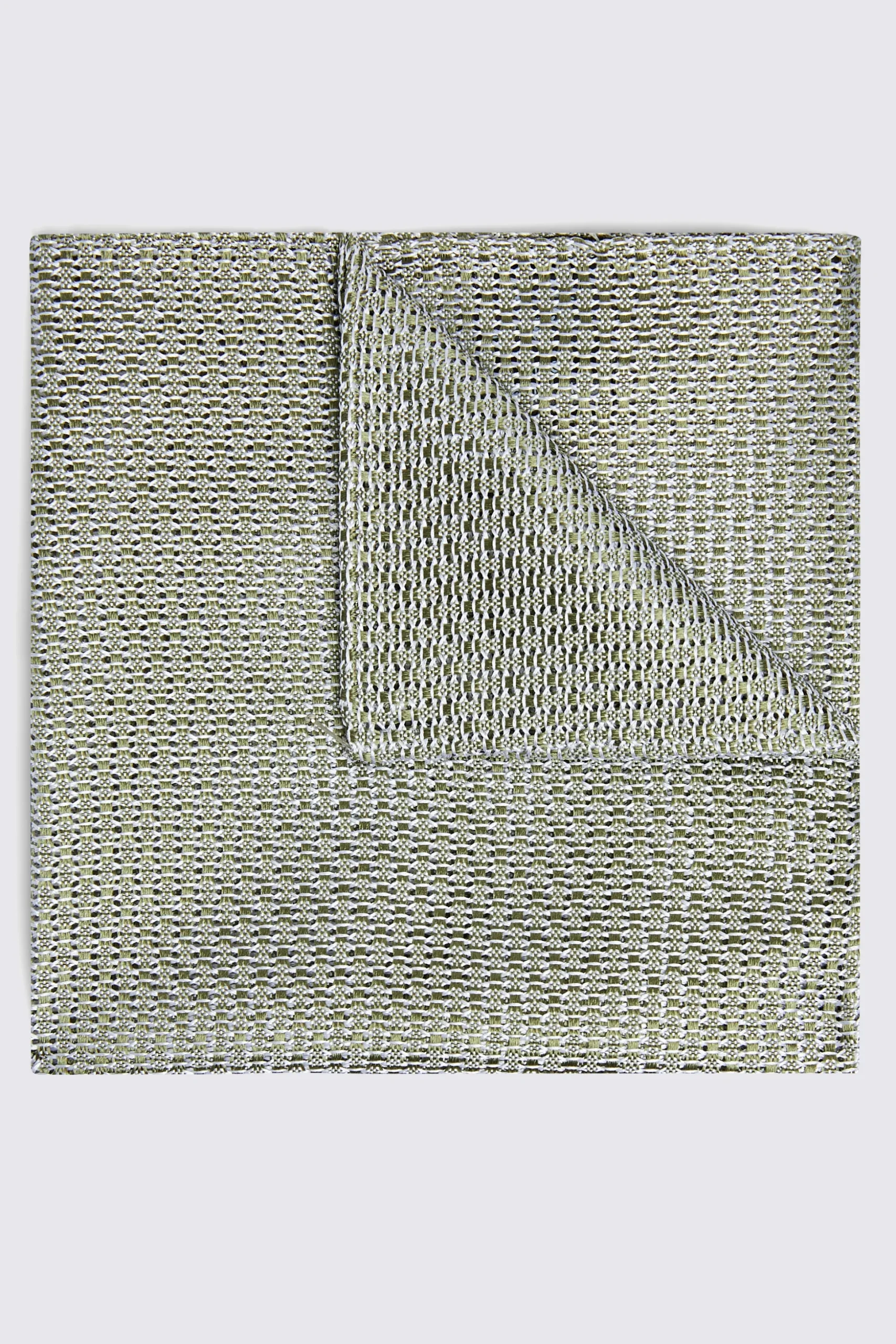 Italian Sage Grenadine Pocket Square