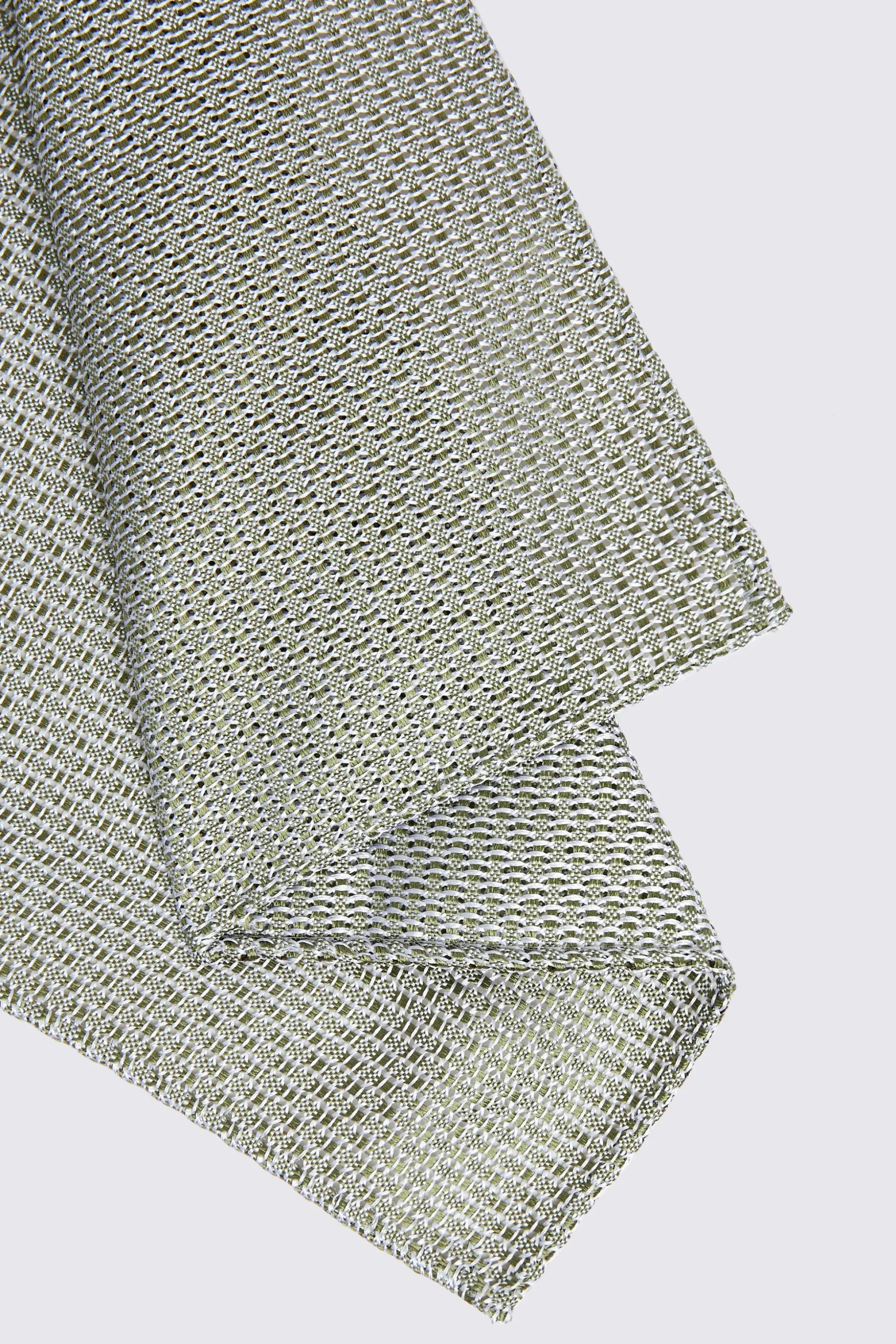 Italian Sage Grenadine Pocket Square