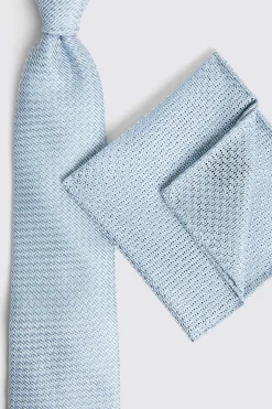 Italian Sky Grenadine Pocket Square
