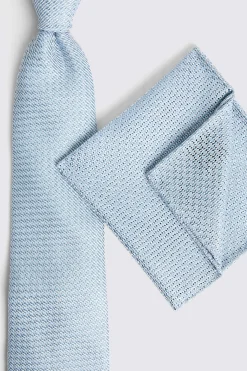 Italian Sky Grenadine Tie