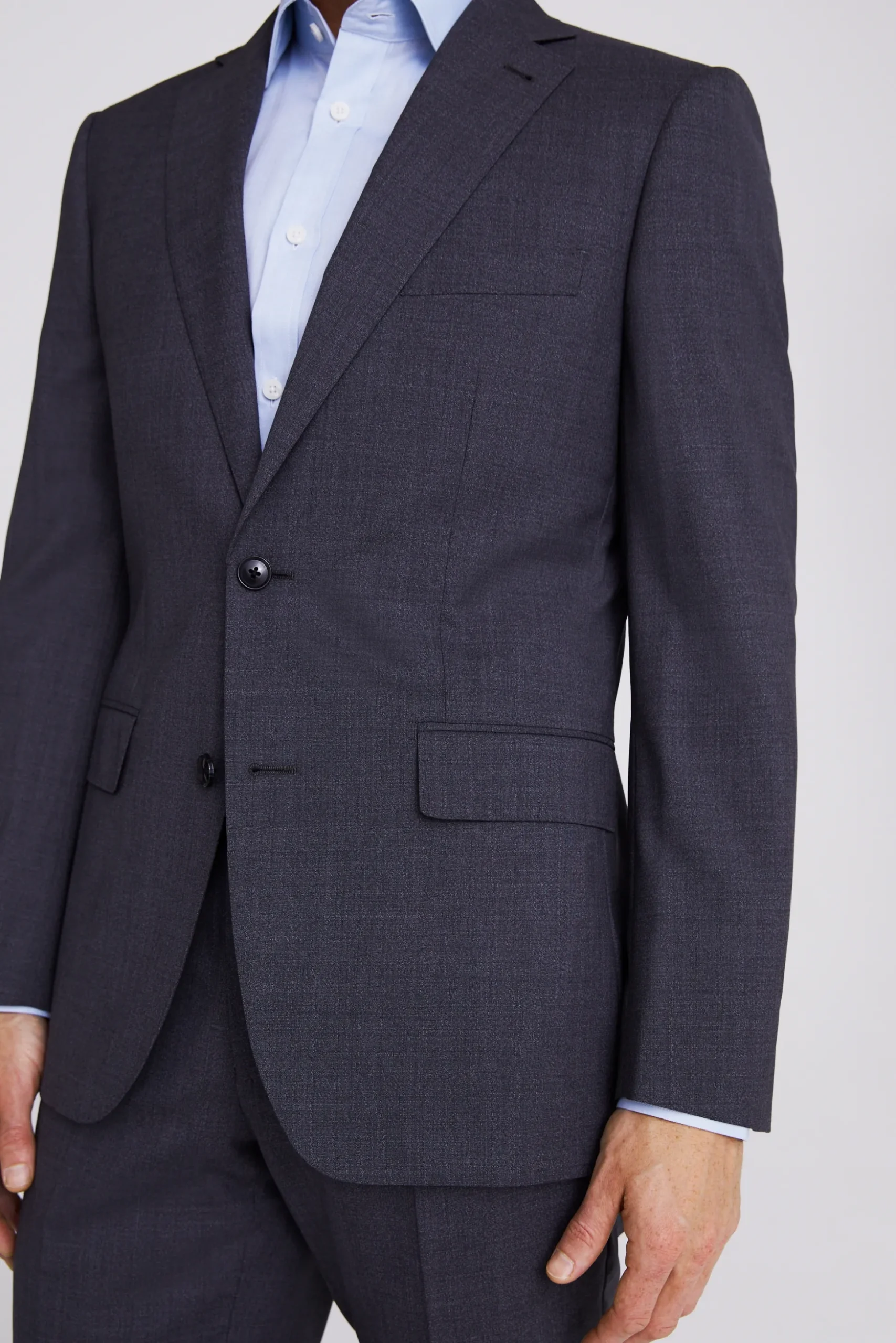 Italian Tailored Fit Grey Suit