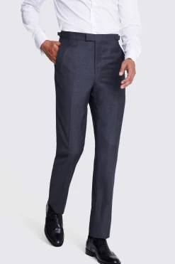 Italian Tailored Fit Grey Trousers