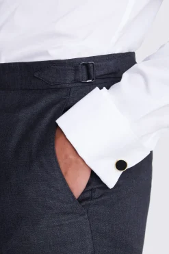 Italian Tailored Fit Grey Trousers