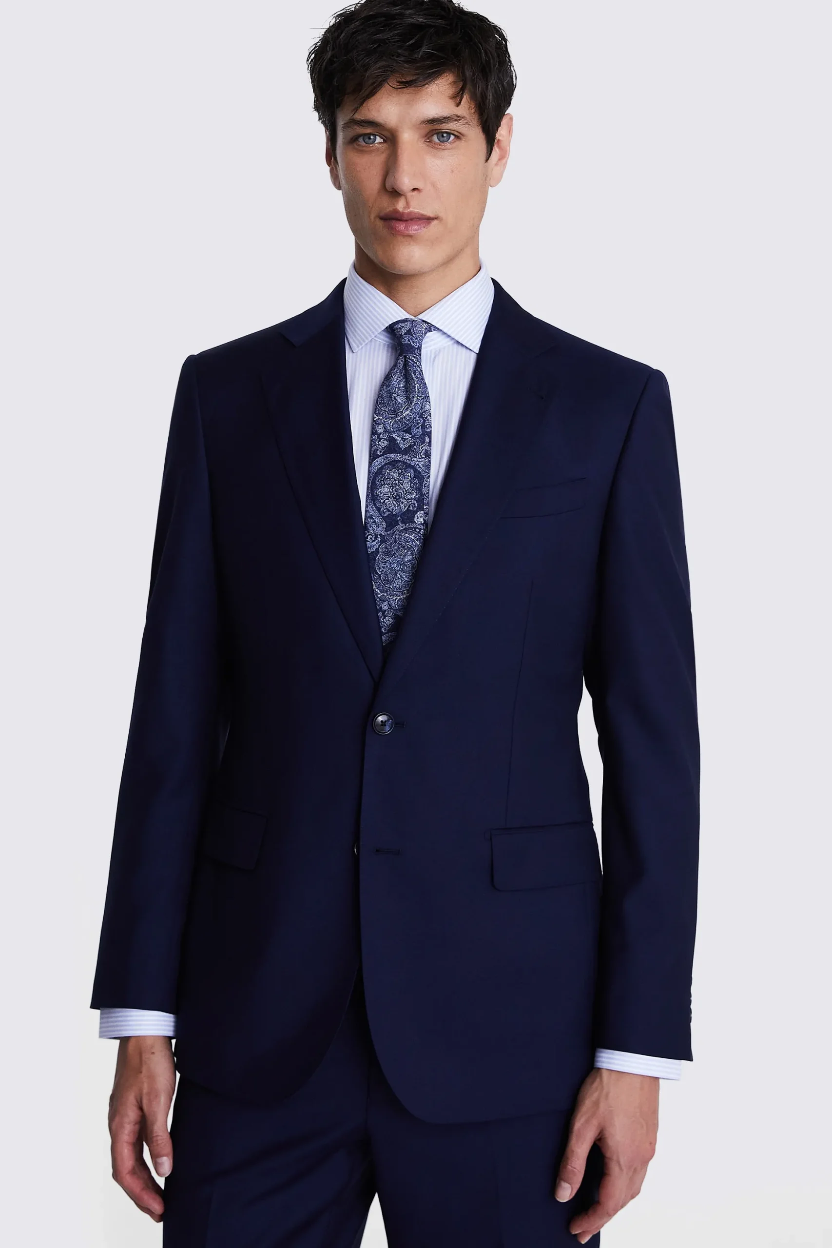 Italian Tailored Fit Navy Suit