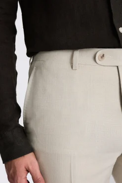 Italian Tailored Fit Neutral Trousers