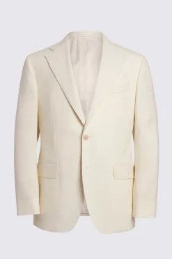 Italian Tailored Fit Off White Suit