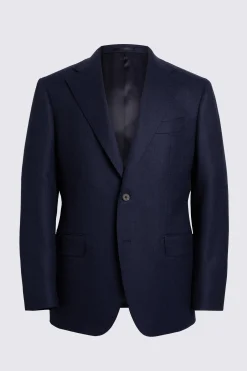 Italian Tailored Fit Plain Blue Suit