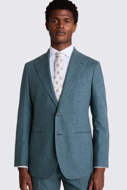 Italian Tailored Fit Teal Suit