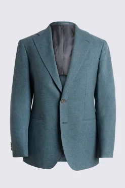 Italian Tailored Fit Teal Suit