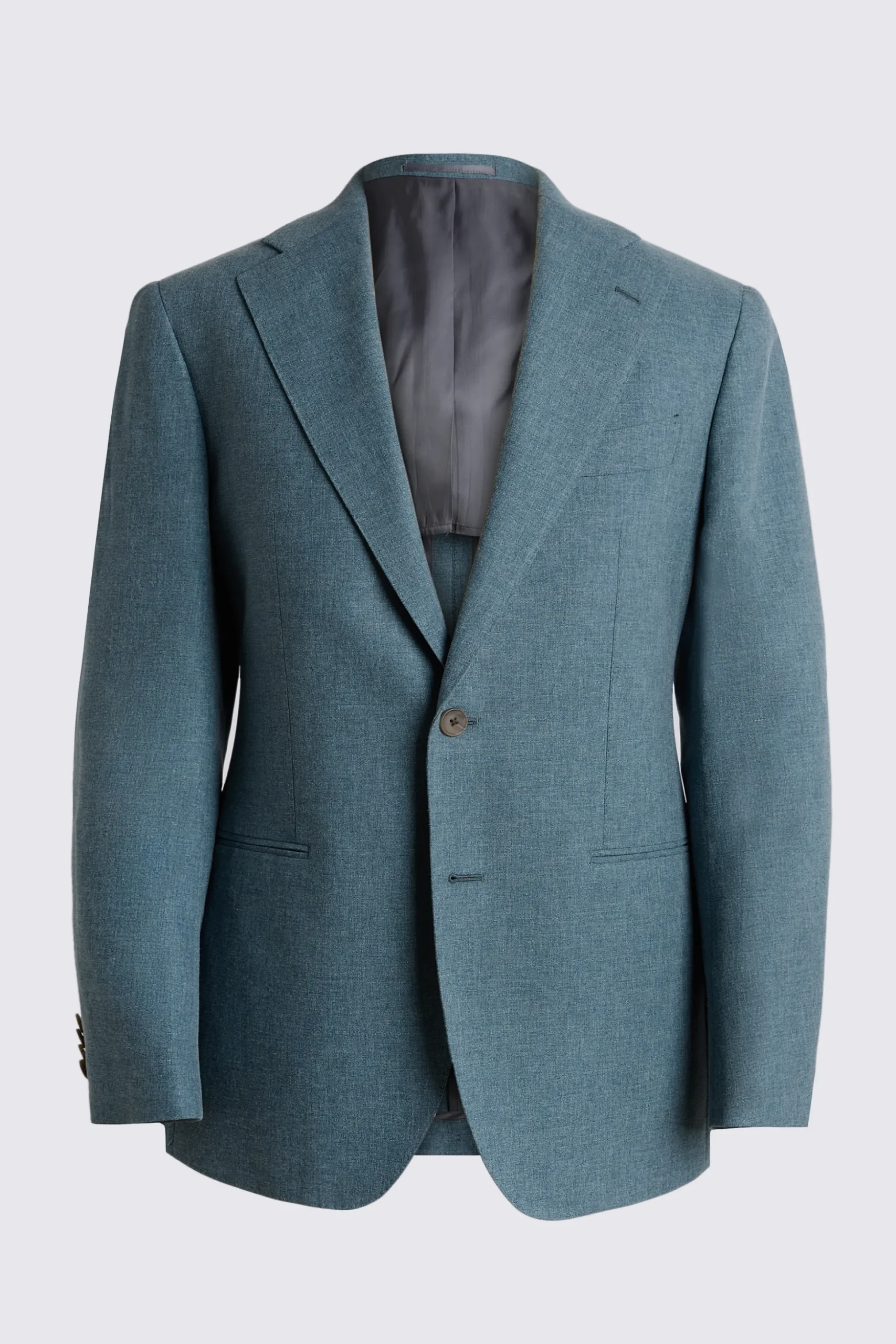 Italian Tailored Fit Teal Suit