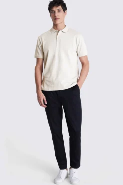 Ivory Piqué Polo Shirt