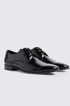 John White Ivy Black Patent Dress Shoes