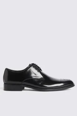 John White Romsey Black Brogues