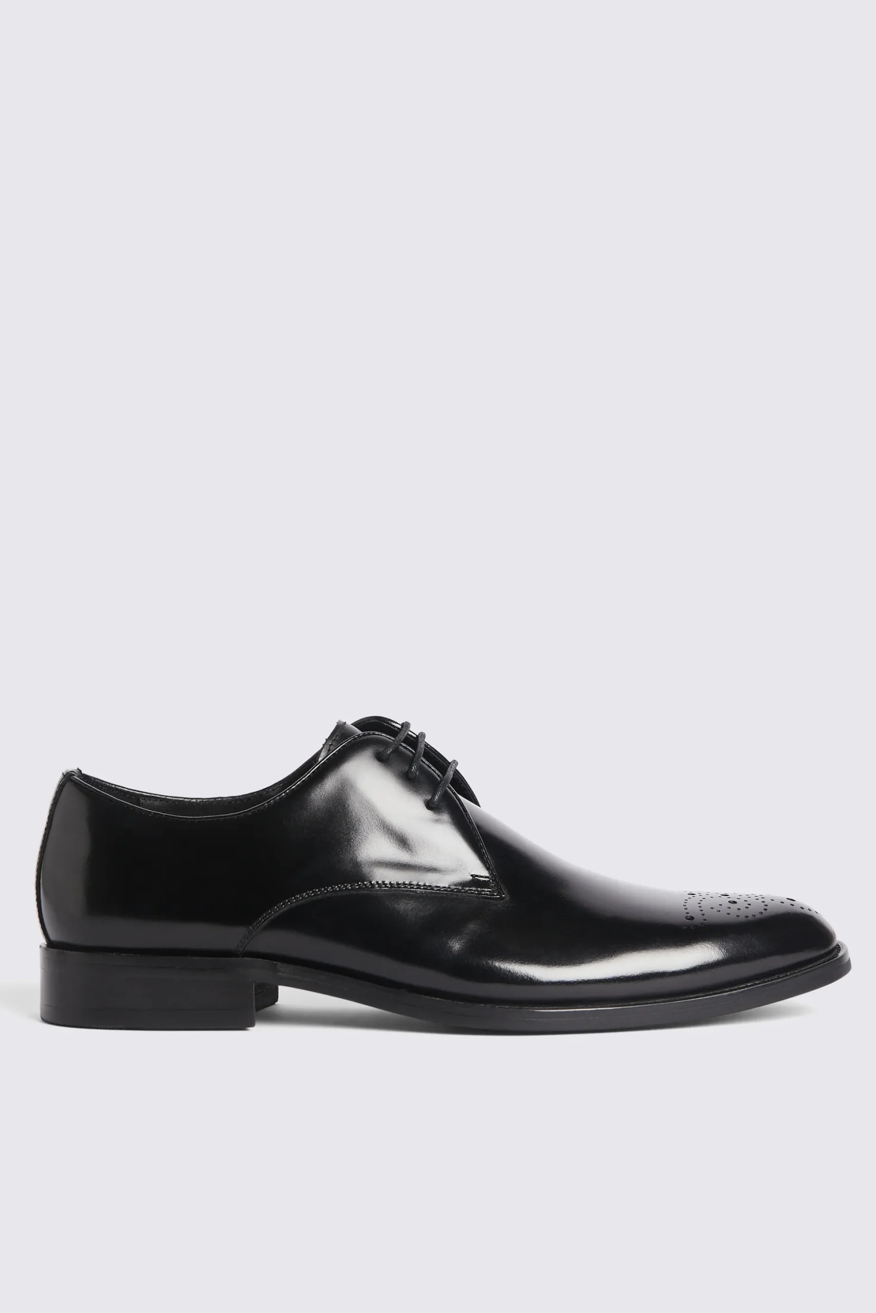 John White Romsey Black Brogues