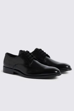 John White Wilms Black Derby Shoe