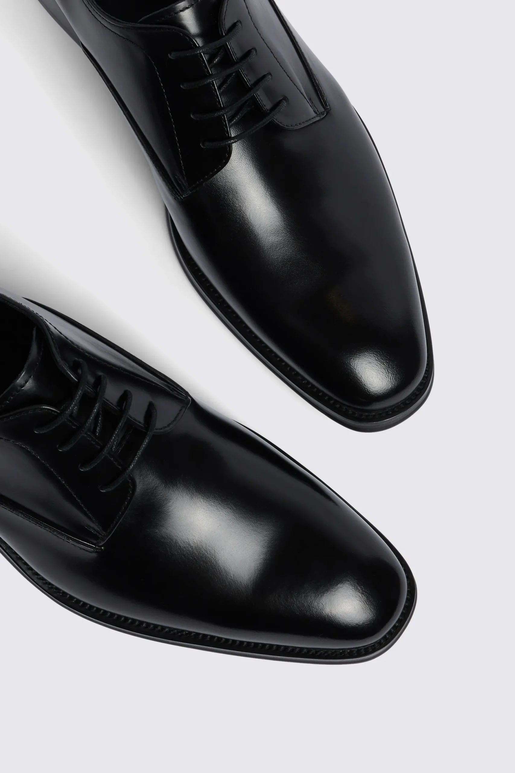 John White Wilms Black Derby Shoe