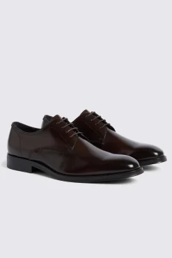 John White Wilms Brown Derby Shoe