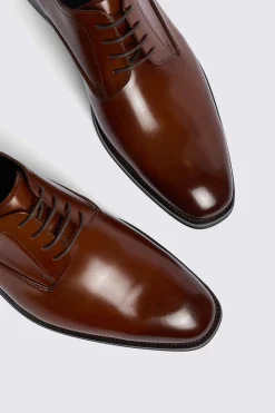John White Wilms Tan Derby Shoe