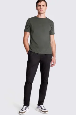 Khaki Crew-Neck T-Shirt