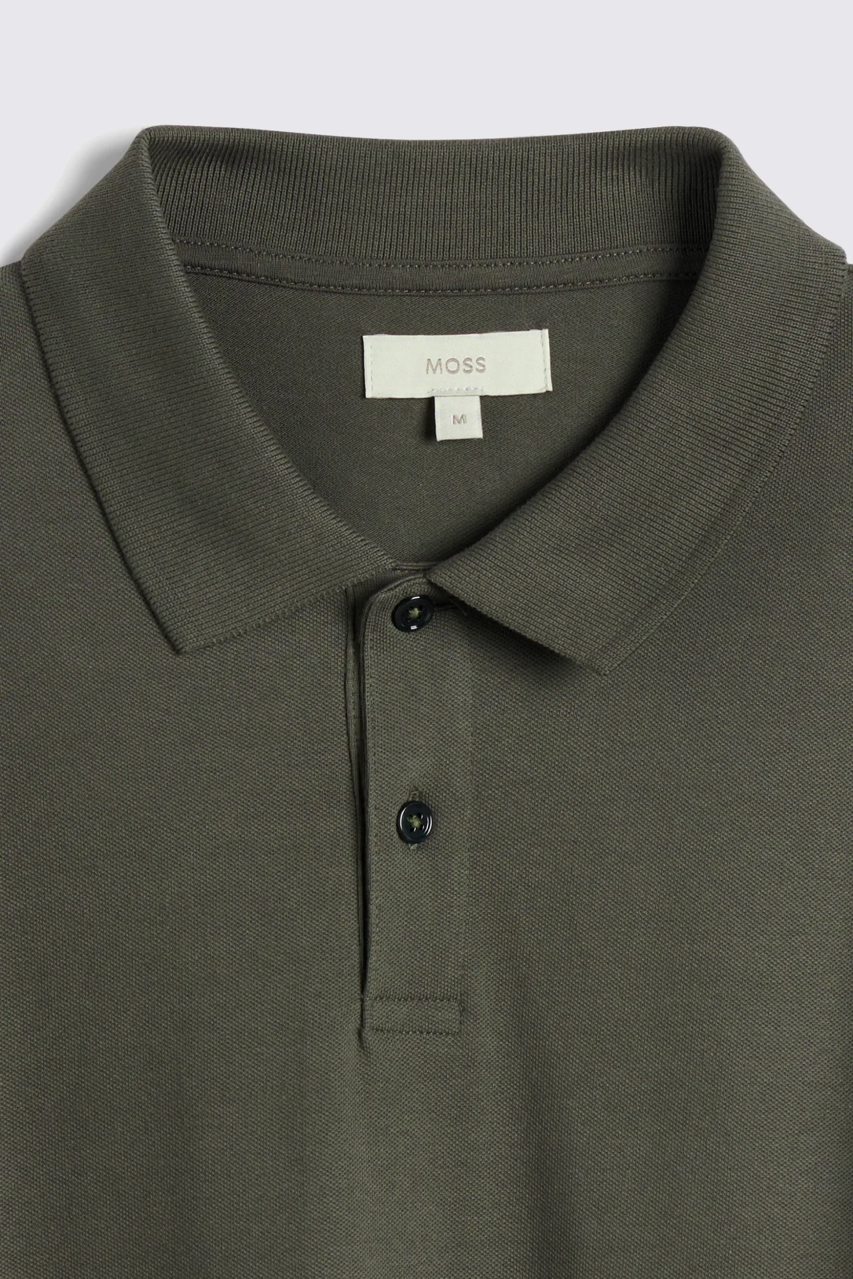 Khaki Pique Polo Shirt