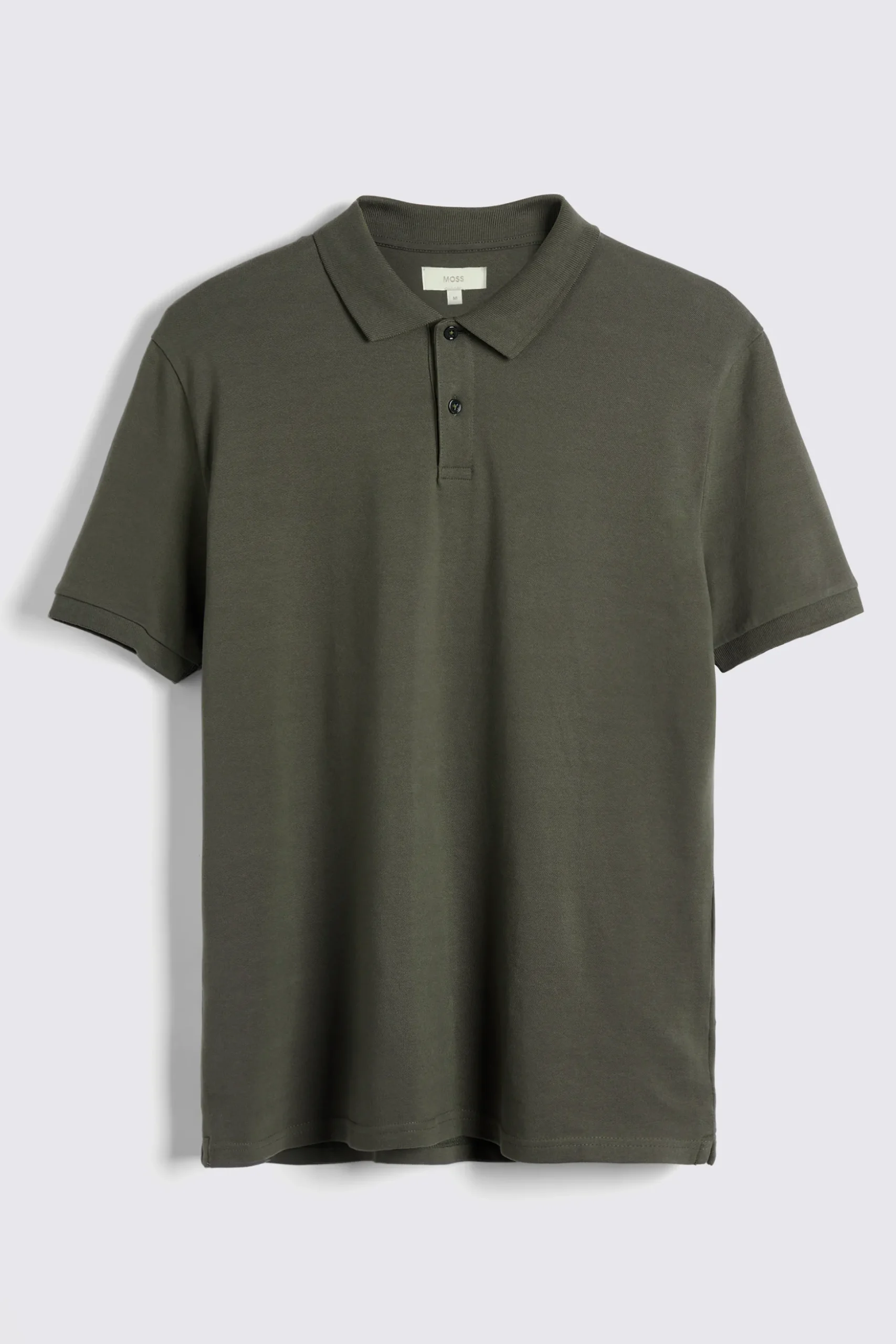Khaki Pique Polo Shirt