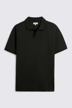 Khaki Piqué Polo Shirt