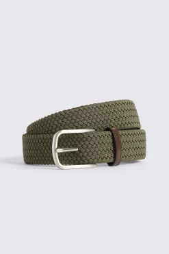 Khaki Woven Belt