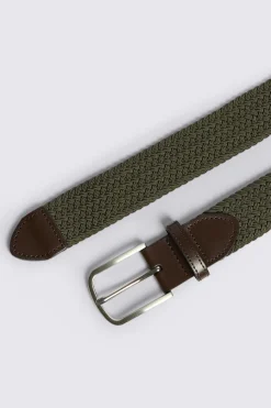 Khaki Woven Belt