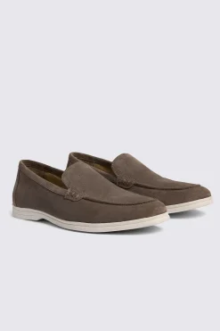 Lewisham Almond Suede Casual Loafers