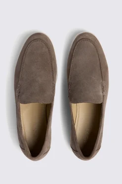 Lewisham Almond Suede Casual Loafers