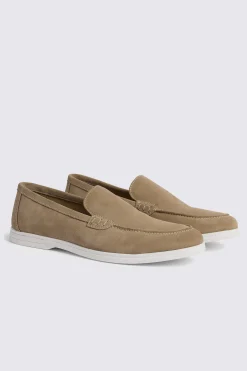 Lewisham Camel Suede Casual Loafers