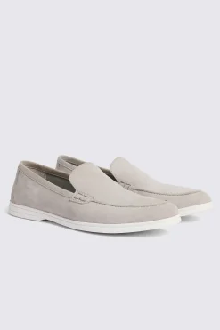 Lewisham Taupe Suede Casual Loafers