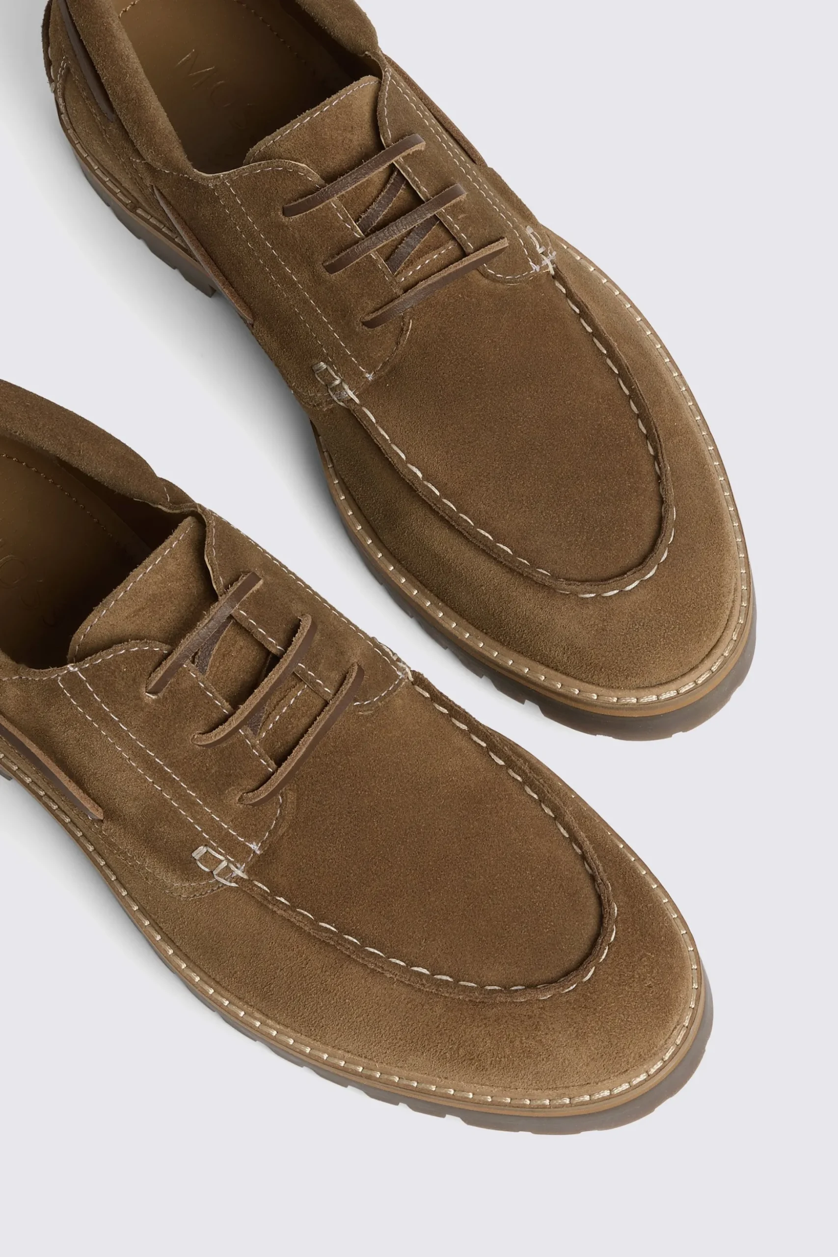 Light Brown Chunky Boat Shoe