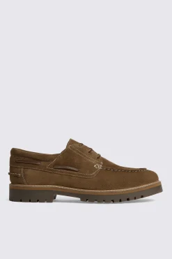 Light Brown Chunky Boat Shoe