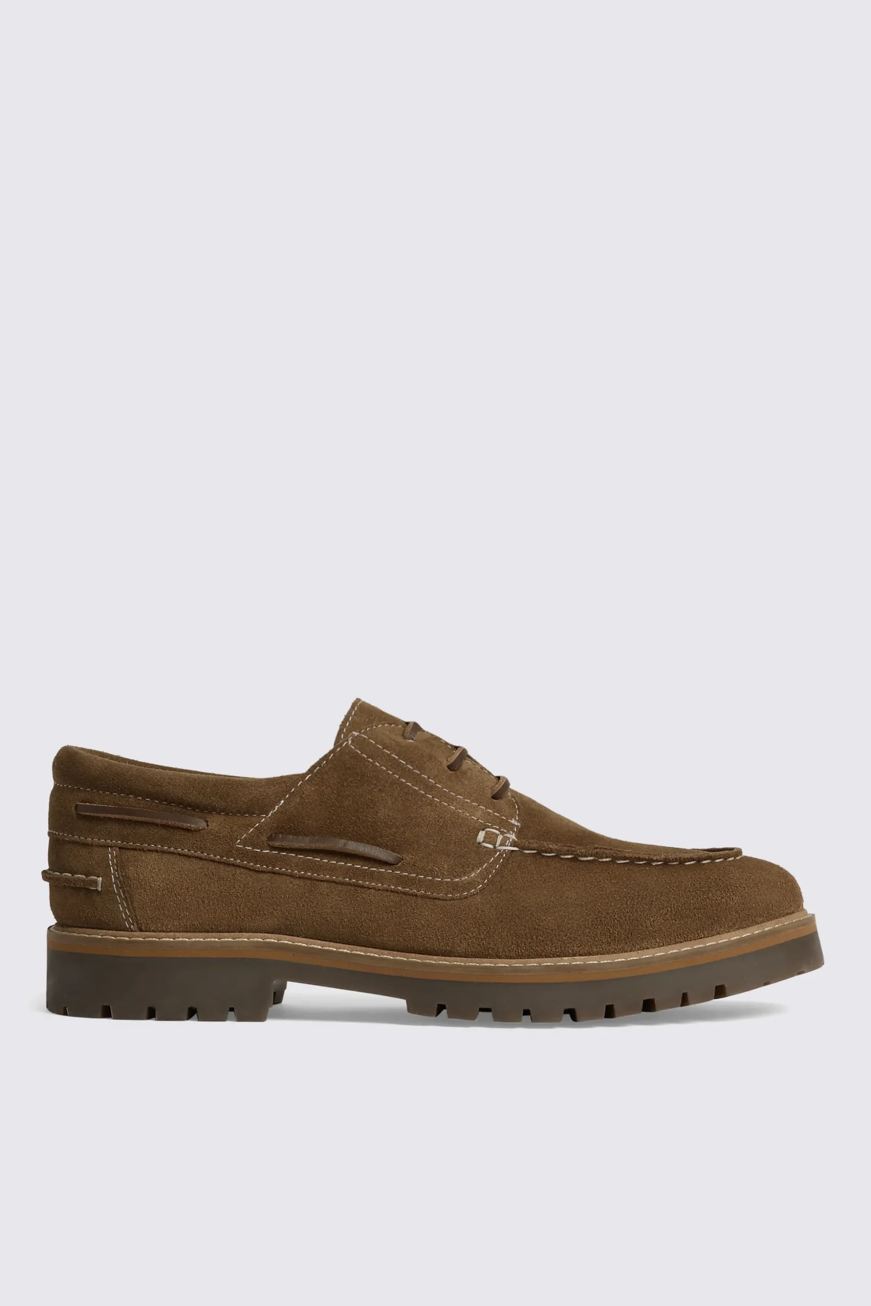 Light Brown Chunky Boat Shoe