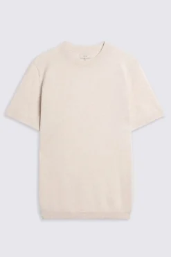 Linen Blend Oatmeal T-shirt