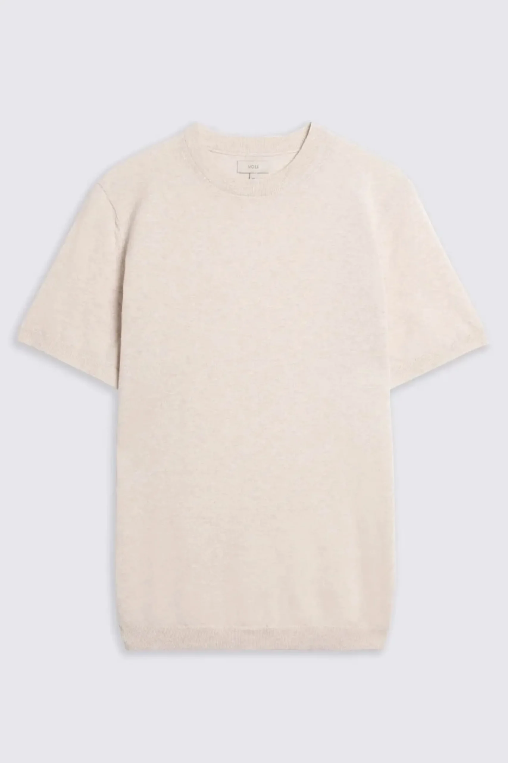 Linen Blend Oatmeal T-shirt