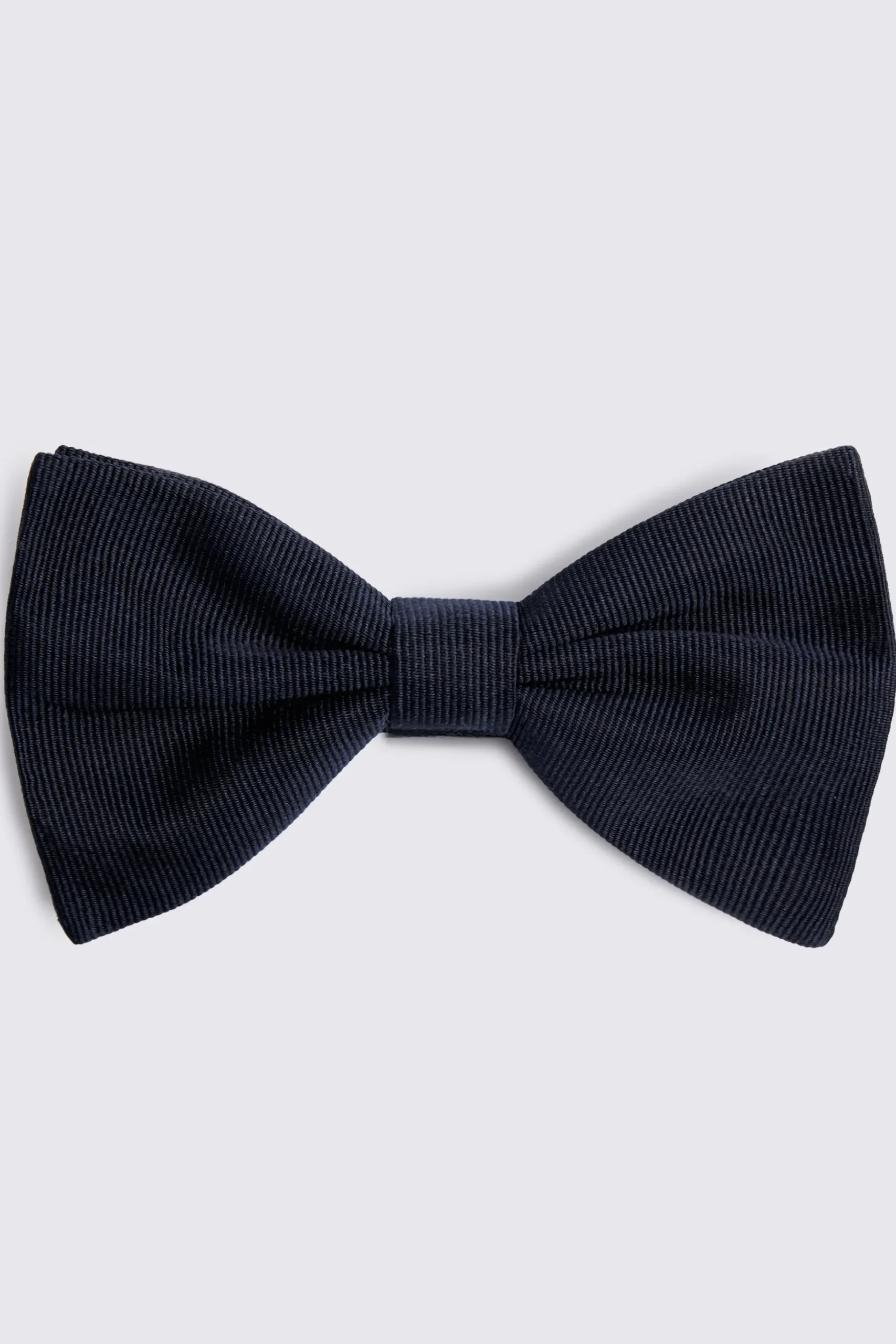 Navy Bottinelli Silk Grosgrain Bow Tie