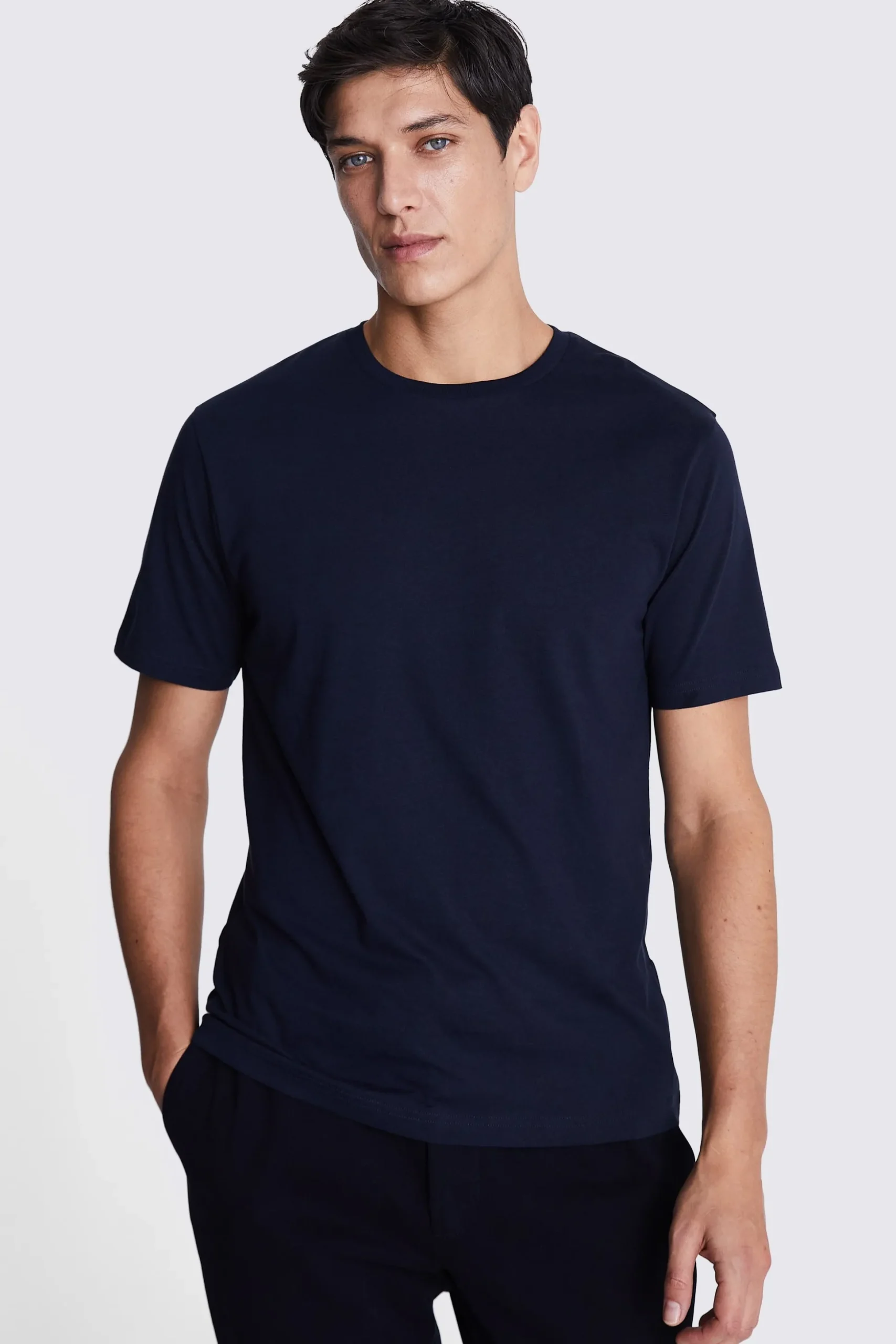 Navy Crew Neck T-Shirt
