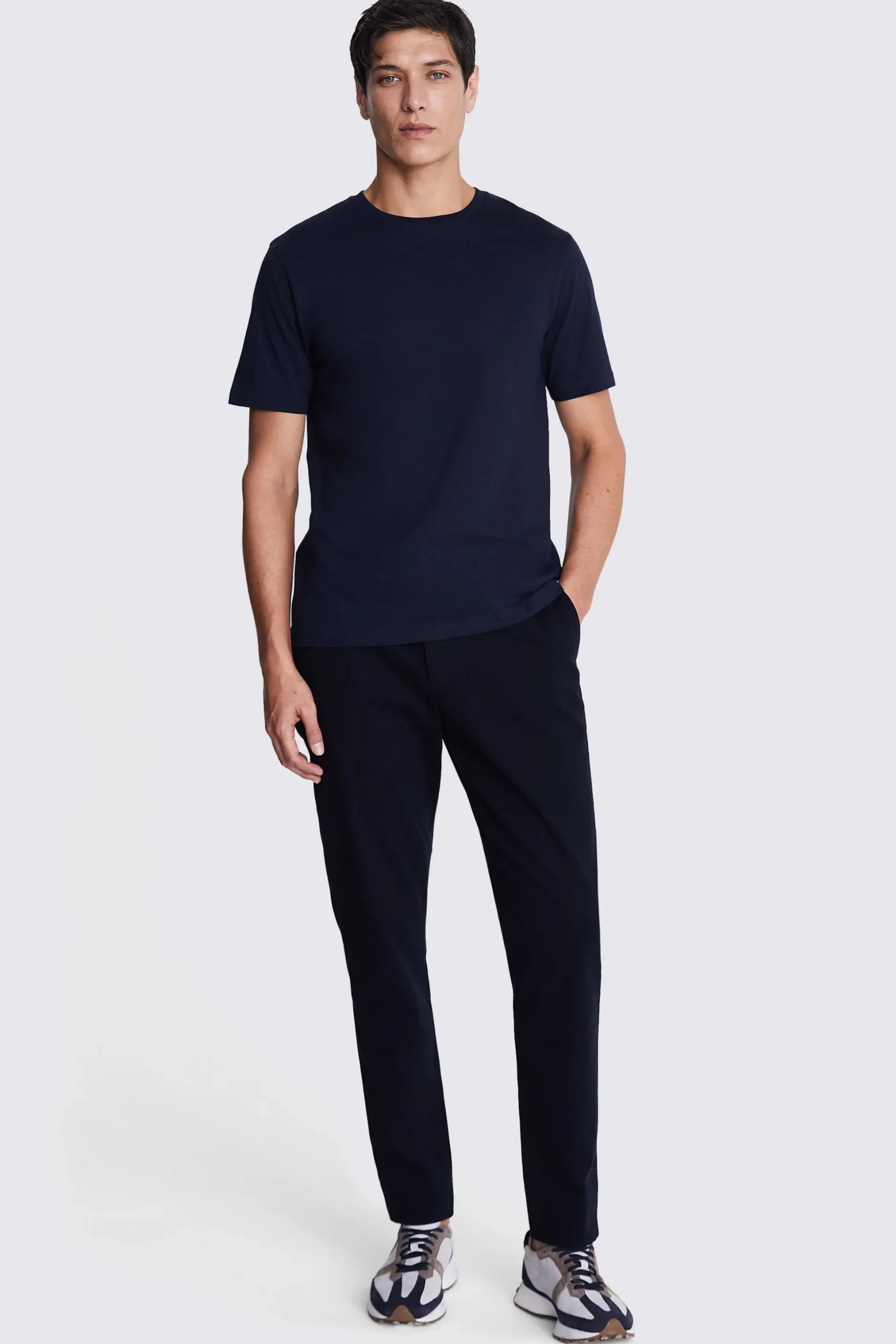 Navy Crew Neck T-Shirt