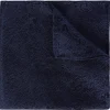 Navy Floral Swirl Silk Pocket Square