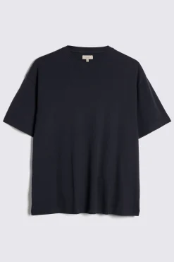 Navy Heavyweight Crew-Neck T-Shirt