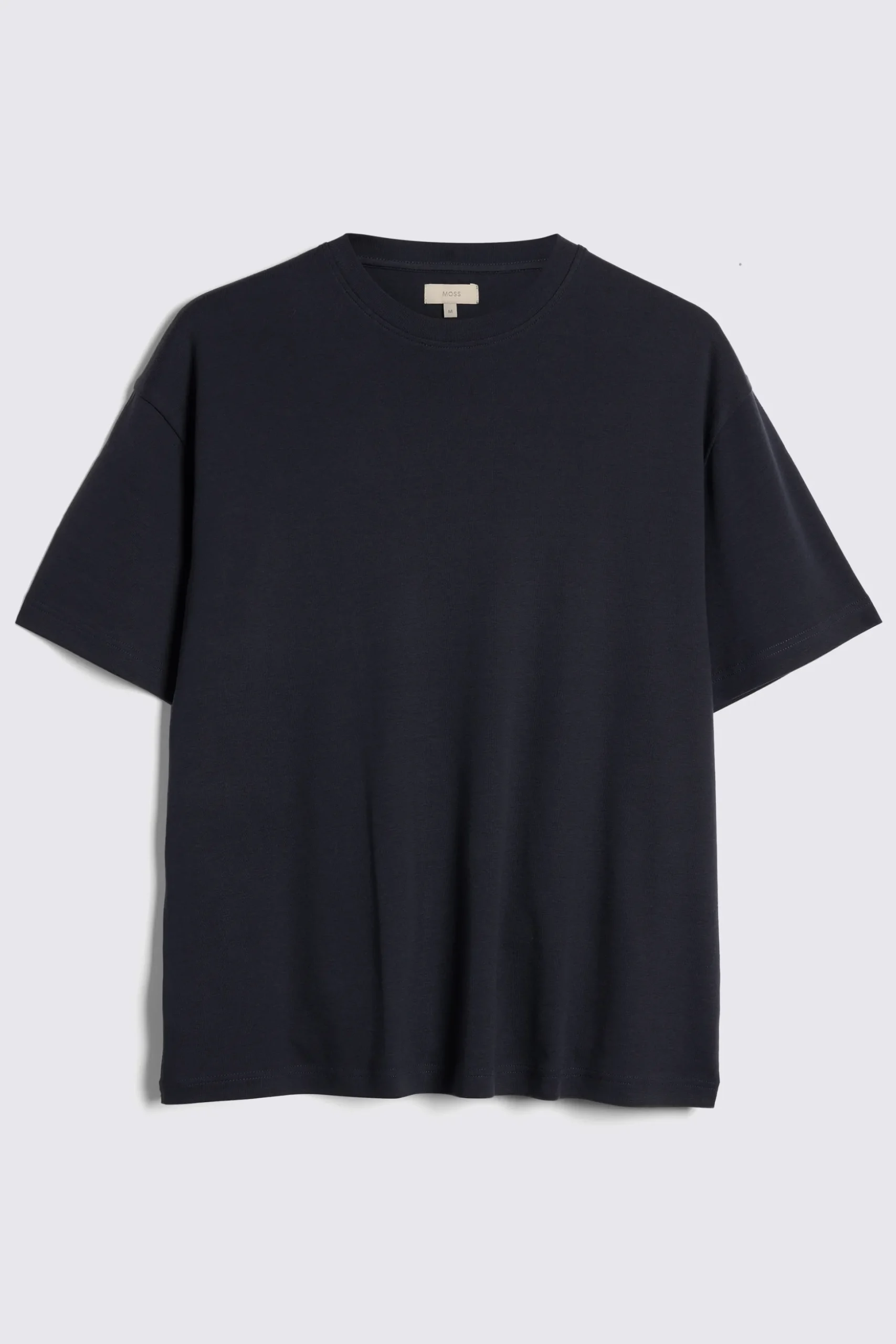 Navy Heavyweight Crew-Neck T-Shirt