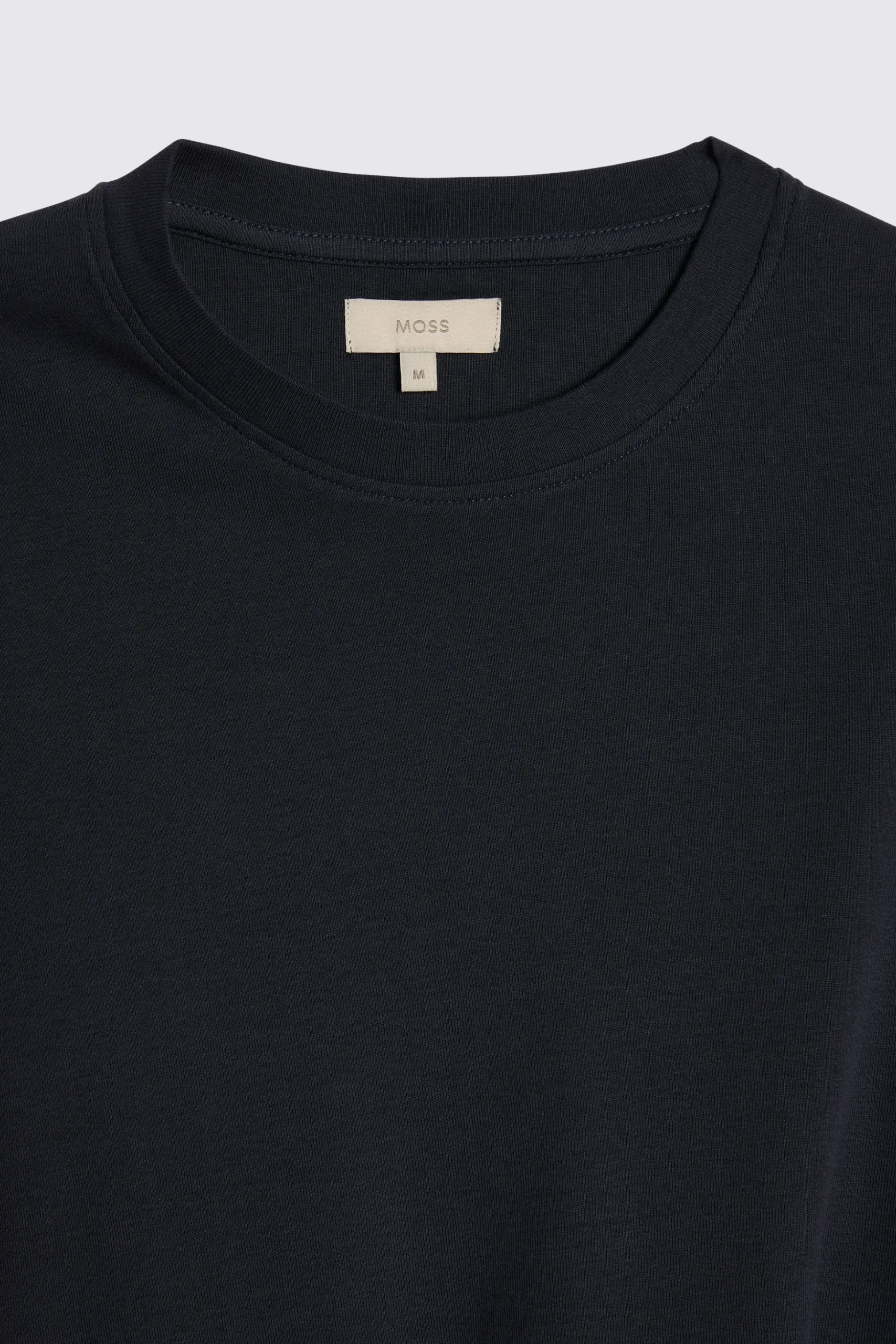 Navy Heavyweight Crew-Neck T-Shirt