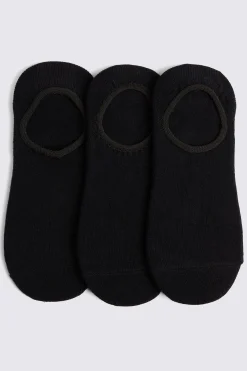 Navy 3-Pack Bamboo Trainer Socks